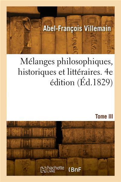 Mélanges philosophiques littéraires, historiques et religieux. - 1992 audi 100 quattro release bearing manual.